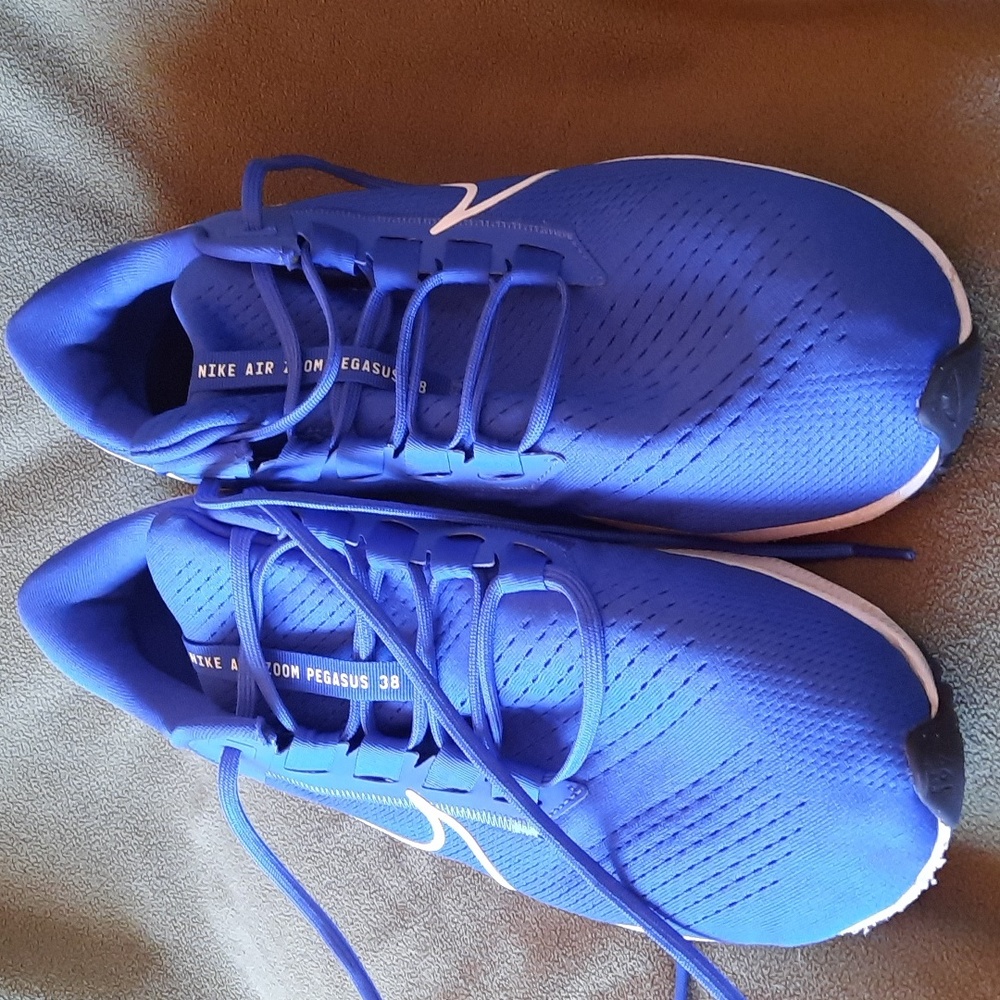 Nike Men’s Athletic Shoes in Royal Blue with White Swoosh
